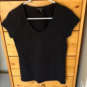 Massimo Dutti Cap Sleeve T-Shirt